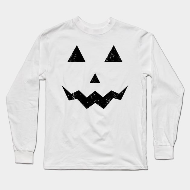 'Jack O Lantern Face' Awesome Costume Halloween Long Sleeve T-Shirt by ourwackyhome